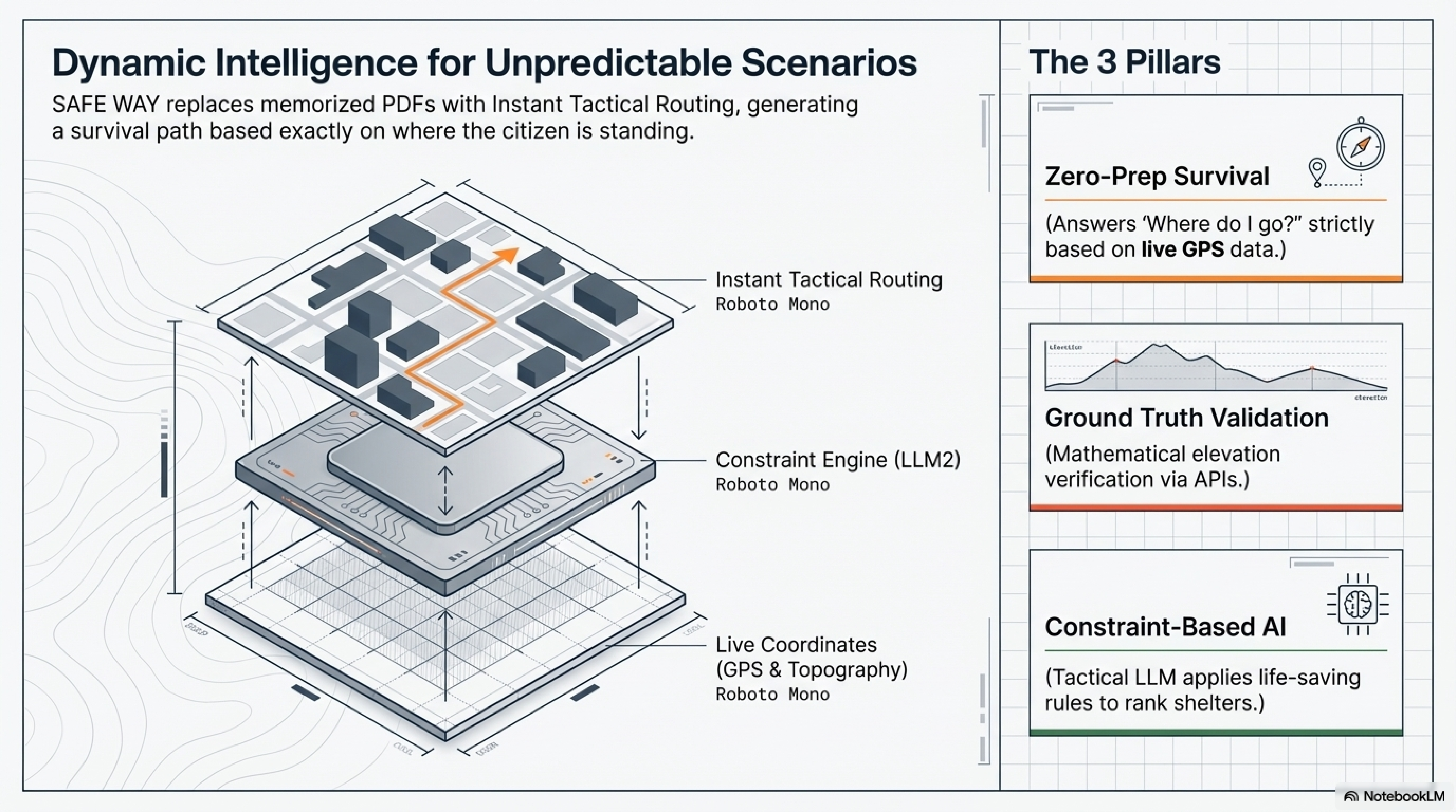 Dynamic Intelligence – 3 Pillars: Zero-Prep, Ground Truth, Constraint AI